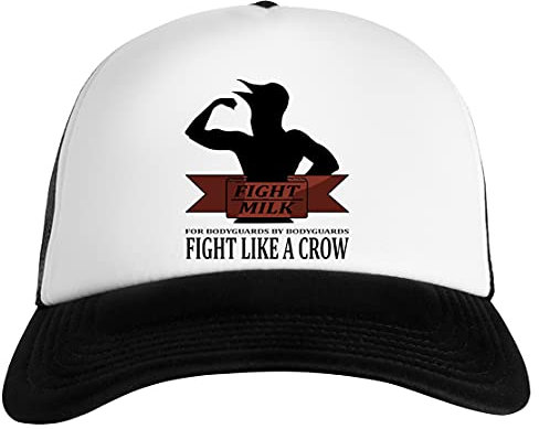 Luxogo Fight Milk Unisex Baseball Snapback Kappe Cap