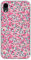 1001coques Coque de Téléphone Compatible pour Apple iPhone XR, Design Liberty Wiltshire Rose, Imprimée en France, Étui Souple en Silicone, Housse de Protection.