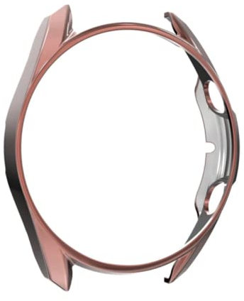 XoTek Schutzhülle Cover Case für Samsung Galaxy Watch 3 41mm / 45mm TPU + Schutzfolie (45mm, Mystic Bronze mit Schutzfolie)