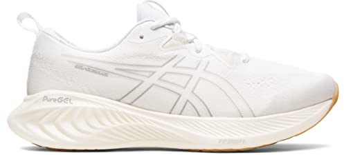 Asics Damen Gel-Cumulus 25 Laufschuhe, Weiß/Weiß, 42 EU