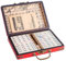 LSOAARRT Chinese Riichi Mahjong Set 144 Tiles (Mahjongg, Mah-Jongg, Mah Jongg Set, Majiang) (M)