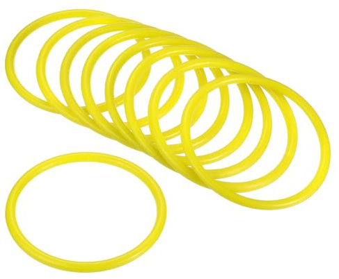 PATIKIL Karnevalsring-Wurfringe aus Kunststoff für den Außenbereich, Party, Gastgeschenk, Spielkabine