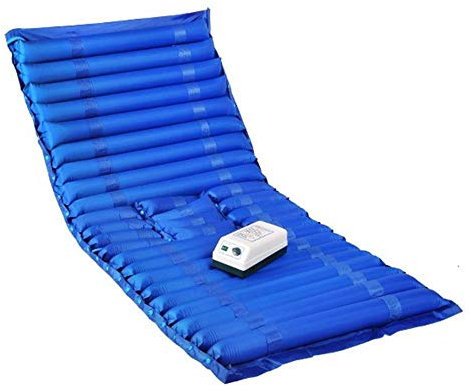 Samnuerly Matelas pneumatique Anti-escarres, Matelas Gonflable Anti-escarres imperméable, Respirant, Trou de Ceinture détachable, Pompe muette, Coussin d'air douloureux pour Femmes Enceintes