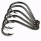 100PCS 4#~6/0 7384 High Carbon Steel Up-Turned Octopus Haken mit Barb Offset Punkt Kreis Haken (5/0-100PCS)