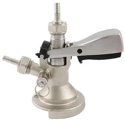 A-Typ/G-Typ-Bierfass-Kupplung, Fassbiersystem, Keg-Zapfhahn-Spender, Cornelius-Fass-Kupplung, Sankey Kegerator mit Speedfit-Adapter (Color : A type)