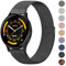 Oumida für Garmin Venu 2 Armband/Venu 3 / Garmin Vivoactive 4 45mm Armbänder Damen Herren, 22mm Metall Uhrenarmband Edelstahl Mesh mit Magnet Ersatzarmband für Garmin Forerunner 255/265/745/255 Music