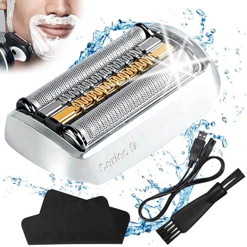 Scherkopf für Braun Series 9 94m,9 Pro Ersatzkopf 94m für Braun 9/9 Pro für Elektrorasierer Ersatzscherkopf für Ersatzscherteil kompatibel mit Rasierer Herren Serie 9 Pro 9040s,9080cc Brush 94m