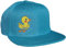 Kinder Cap Jungen : Quietschie - Ente Cappy - Entchen Kappe - Badeente Mütze (One Size - Türkis)