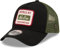 New Era Adjustable A-Frame Trucker Cap - Retro Patch schwarz