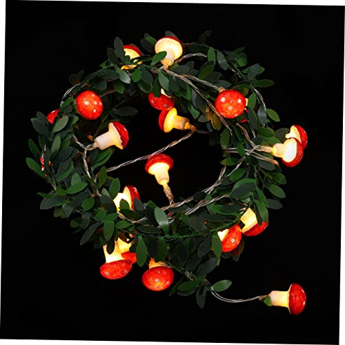 LABRIMP Pilz Lichterkette Led Deko Für Wohnzimmer Schlafzimmer Party Festive Atmosphäre Schmuck Für Pflanzen Treppen Valentinstag Hochzeitstag