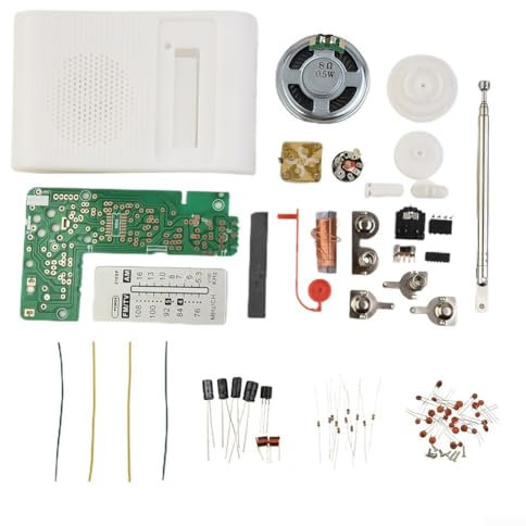 Radio estéreo AM/FM para aprendiz de laboratorio DIY mejora tus habilidades de bricolaje con electrónica