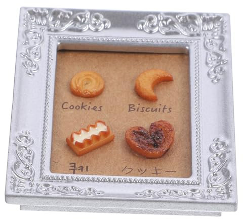 JUMPLAWN Miniatur-Foto-Rahmen Aus Harz Dekoratives Accessoire Für Puppenhäuser Malerei Und Bastelbedarf Für Kreative Gestaltung Und Individuelle Dekoration