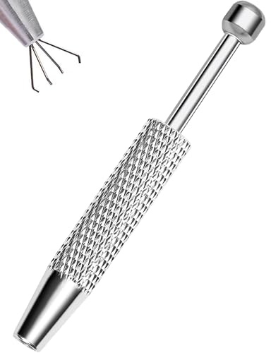 OUFER Piercing-Ball-Greifer-Werkzeug zum Wechseln von Piercingschmuck, chirurgischer Stahl 316L, Innengewinde, Push-Pin, Außengewinde, Assistent, Body-Piercing-Kit für Ohr, Nase, Lippe
