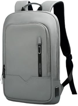 CFY652 Laptop Case Backpack Men Business Slim Work Waterproof 14 Laptop Bag USB Travel Backpack Women Outdoor School Backpack Black Laptop Bag(Gris)