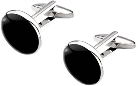 Black Cufflinks for Men Wedding Cuff Links Mens Cufflinks for Banquet