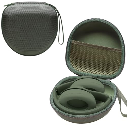 XANAD Tasche für Universal Klappbare Kopfhörer Kinder (dunkelgrün) | Kompatibel mit JBL Junior 470NC 320BT, iClever, POGS, EarFun, JoySpark, Marshall Major V, DOQAUS, UGREEN, PowerLocus