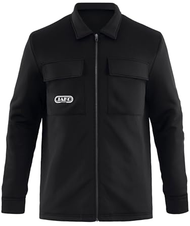JAKO Hemdjacke Wardrobe – für einen lässigen Retro-Stil mit modernem Komfort, bestehend aus recyceltem Polyester