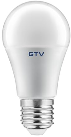GTV LED Lampe A60 E27 11,5W 1100lm 6400K Kaltweiß 230V 200° Glühbirne Tageslicht Birnenform