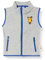 Playshoes Fleece Weste Unisex Kinder Outdoor-Oberteil, grau/melange Die Maus, 140