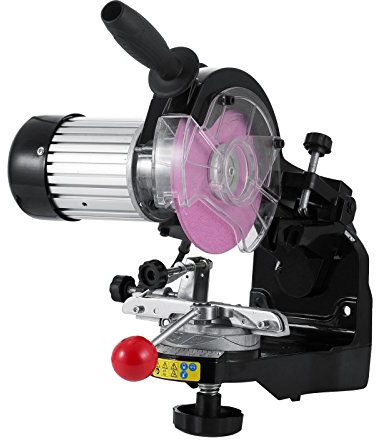 SucceBuy Affûteuse de Chaîne de Tronçonneuse Electrique 3000RPM Tronçonneuse à Chaîne