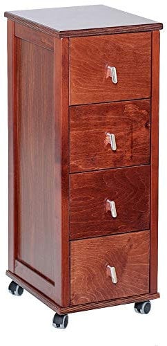 Commode en Bois à 4 tiroirs - Noyer