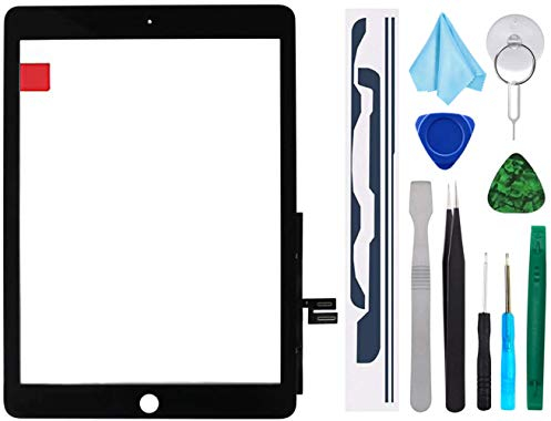 for iPad 7 7th/8 8th Gen Screen Replacement Digitizer 2019/2020 10.2,T Phael for 7th 8th Generation A2197 A2198 A2200 A2270 A2428 A2429 A2430 without Button + Video Tips(Black)