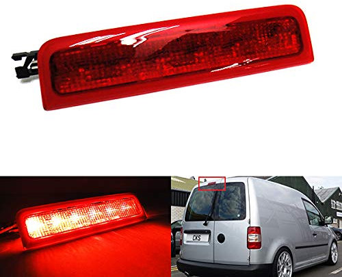 RZG Rote Linse hinten High Level Center Dritte Bremsleuchte für 2004-15 Volks Caddy MK III