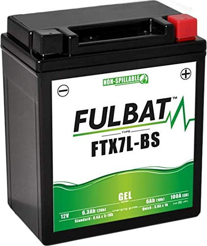 YTX7L-BS Batterie Full BAT Gel Honda SH 125 150 2007 2008 2009 2010 2011 2012 2013