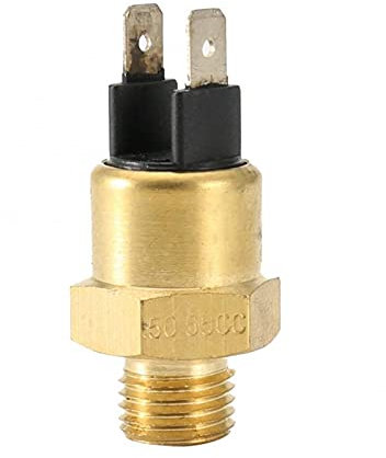 KCSAC 1 Stück Auto Kühlerlüfter Temperaturschalter Ersatzzubehör fit for BMW M21 M30.Autozubehör 0065457124. Temperaturschalter