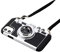 Hokycusvi Emily in Paris Phone Case for iPhone 13, 3D Retro Camera Phone Cover Cool Anime iPhone 13 Crossbody case with Neck Strap for Girls Women (iPhone 13 case) Black