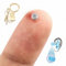 PingaOculto Spion Kopfhörer für Prüfung Mini Nano Unsichtbare Kopfhörer für Handy mit Mikrofon - Unsichtbar Ohrhörer Kabellos Headset Spicker Spy Earpiece In Ear (Spion Kopfhörer Nano V3)