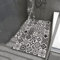 Tapis Douche antidérapant, Tapis Douche sécurité antidérapant, Tapis Douche antidérapant,Doux avec Trous Drainage, Tapis Douche Massage PVC luffa pour Zones humides (75 x 100 cm)