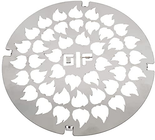 Grillpeter Grillrost mit Öffner für Feuerplatte mit einem Innendurchmesser von 20 cm Feuertonne Edelstahl