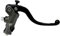 Pompa Freno Radiale - Lavorata CNC - Accossato Con Leva Fissa Corta, 19 X 20 per Triumph Speed Triple S dal 2004 al 2005, CC 1050