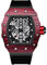 FORSINING Montre à quartz pour homme - Style décontracté - Rectangulaire - Grand cadran analogique - Bracelet en silicone - Style militaire, Rouge B., Sangle