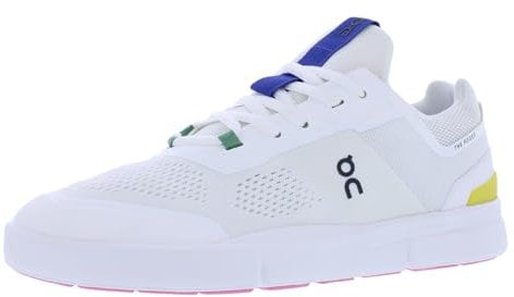 On The Roger Spin Mens Shoes, Undyed-white/Yellow-white, 41 EU