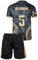Mefstone Madrid Bellingham Dunkelblau Drachen Fußball Kinder Trikot,Spezieller Entwurf, Fussball, Limitierte Auflage, Beschränkte Auflage, Kommen Sie mit Shorts (Dunkelblau,140,Bell)