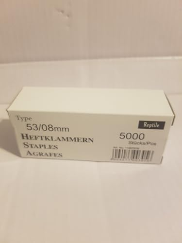 Tackerklammern Reptile 53/08 mm 5000 Stück