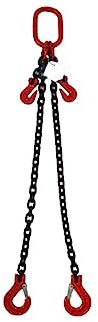 Joma-Tech 2-Strang Anschlagkette 2m GK8 8mm schwarz mit Sicherheitshaken verkürzbar