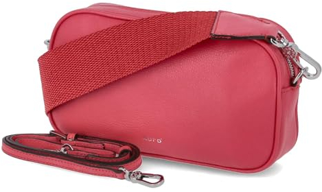 ABRO Damen Umhängetasche Tina Big Tasche, Mohnblume, rot