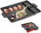 Grill Plate 14.57x10.24 Inch BBQ Grill Rack Grill Non-Stick Aluminum Griddle Plate Attachment with Handle for Camping Gas Stove, Electric Hob, Bbq Grill Rack