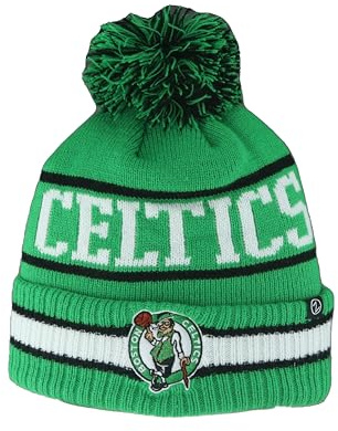 ZHATS Unisex-Erwachsene NBA Officially Licensed Pom Freestyle Beanie-Mütze, Team-Farbe, Einheitsgröße