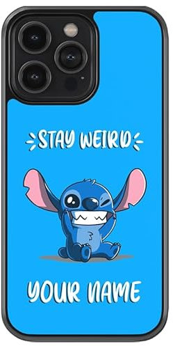 iPhone 7 Compatible Personalised Stitch Phone Case, Stich Protective Bumper Cover, Anti-Scratch, Anti-Drop Case, Raised Camera Lens Protection, Sidewall Bumper, ShockProof Drop Protection