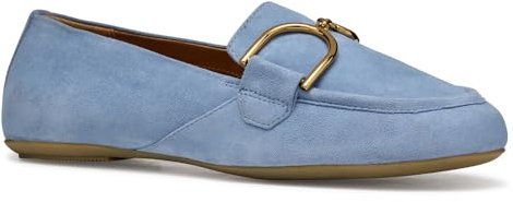Geox Femme D Palmaria J Mocassin, Lt Blue, 36 EU
