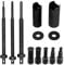 Estrattore per cuscinetti interni, per moto, 9 – 23 mm, per cuscinetti della ruota, per moto, con 5 misure, clip aperte, set di attrezzi per lo smontaggio del cuscinetto interno, per moto e bicicletta