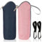 Gsrhzd Porta Biberon Termico, 2 Pezzi Borsa Isolante per Biberon, Borsa Isotermica per Biberon con 2 Ganci, Borsa Termica per Bottiglie, per Conservare Biberon, Bottiglie dAcqua e Bevande