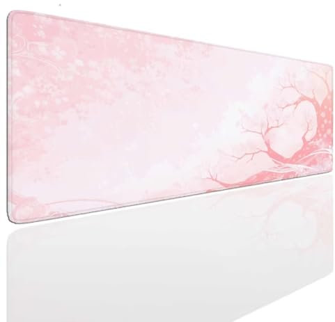 Tapis de Souris Square 1400x800x4mm Grand Tapis de Souris XXL Gamer Gaming, Sous Main Bureau à Bords Cousus, Tapis de Bureau Gaming Antidérapante Protection de Bureau Sous-mains Accessoire Deco S-1052