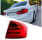 KPIRXO Auto Rückleuchten für BMW 3 Series F30 316 2012 2013 2014 2015, Rückleuchten Heckleuchte Set - Bremsleuchten Lenkung Rücklicht, Lower Bumper Rückleuchte Rückleuchten Montage,B/Right Outer