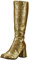 Ellie Shoes Gogo-g Chelsea Stivale Donna, Oro, 38 EU