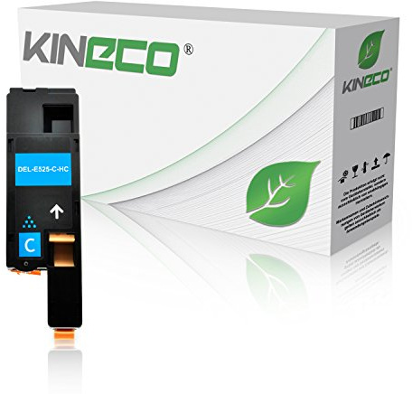 Kineco Toner kompatibel mit Dell E525w Multifunktionsdrucker - 593-BBJU - Cyan 1.400 Seiten